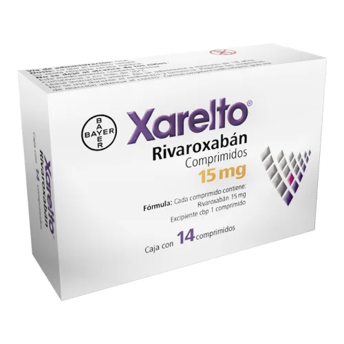 Comprar Xarelto 15 Mg Con 14 Comprimidos