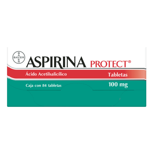 Comprar Aspirina Protect 100 Mg Con 84 Tabletas