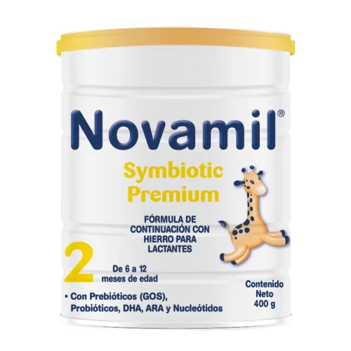 Comprar Novamil Symbiotic Premium Etapa 2 Fórmula Infantil 6 A 12 Meses 400 G