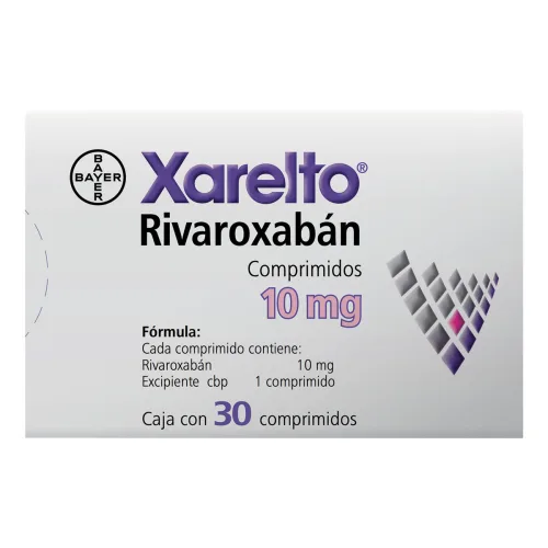 Xarelto 10 Mg Con 30 Comprimidos
