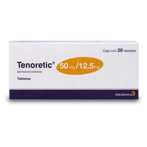 Comprar Tenoretic 50/12.5 Mg Con 28 Tabletas