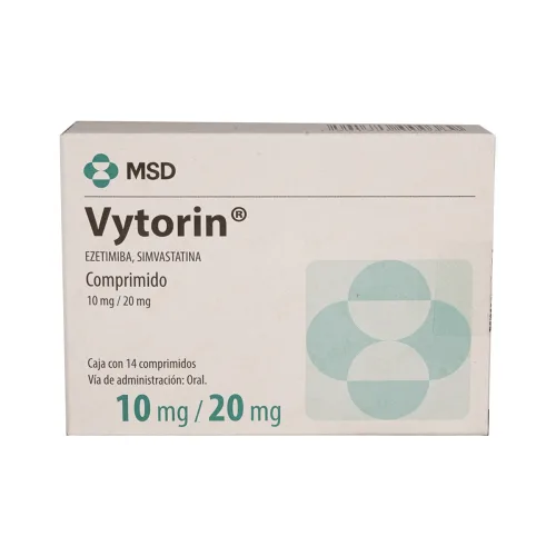 Comprar Vytorin 10/20 Mg Con 14 Comprimidos