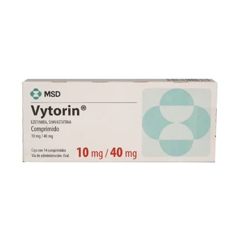 Comprar Vytorin 10/40 Mg Con 14 Comprimidos