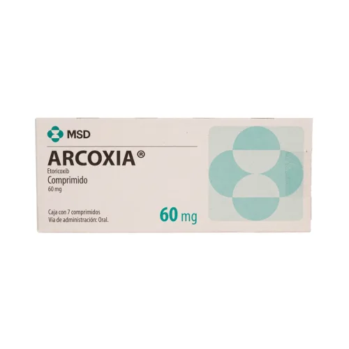 Comprar Arcoxia 60 Mg Con 7 Comprimidos