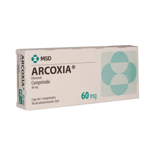 Comprar Arcoxia 60 Mg Con 7 Comprimidos