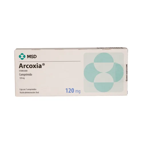 Comprar Arcoxia 120 Mg Con 7 Comprimidos