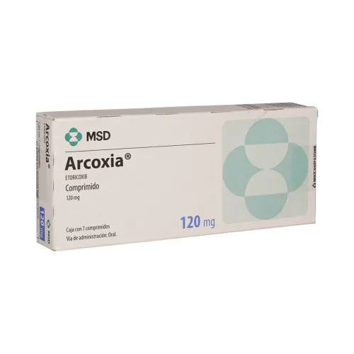 Arcoxia 120 Mg Con 7 Comprimidos