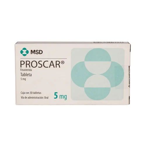 Comprar Proscar 5 Mg Con 30 Tabletas