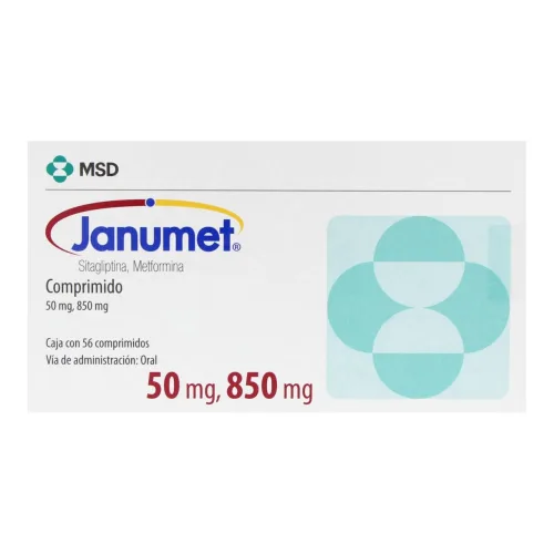 Comprar Janumet 50/850 Mg Con 56 Comprimidos