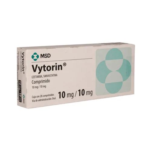 Vytorin 10/10 Mg Con 28 Comprimidos