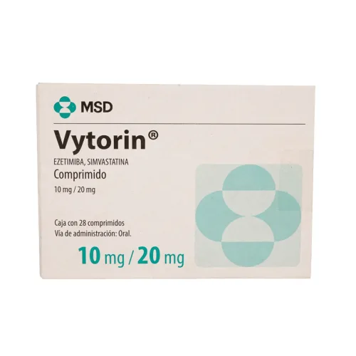Comprar Vytorin 0/20 Mg Con 28 Comprimidos
