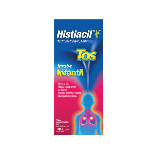 Comprar Histiacil Nf Infantil Jarabe Tos 113/150 Mg con 150 ml