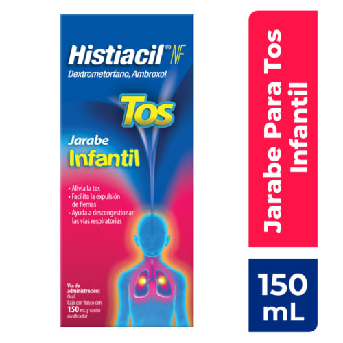 Comprar Histiacil Nf Infantil Jarabe Tos 113/150 Mg con 150 ml