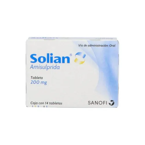 Comprar Solian 200 Mg Con 14 Tabletas