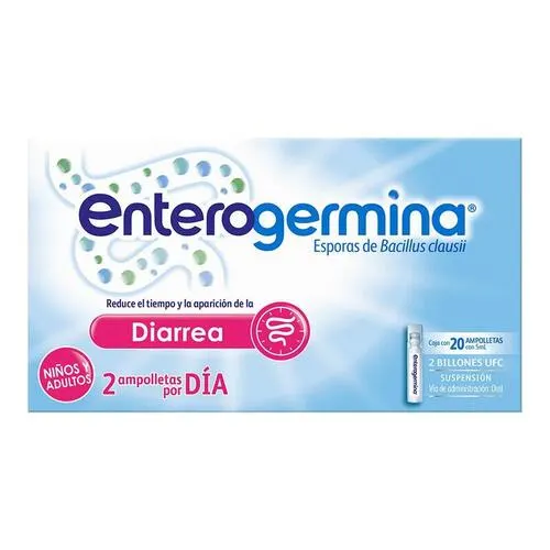 Comprar Enterogermina Probióticos 2 Bufc 20 Ampolletas con 5 ml