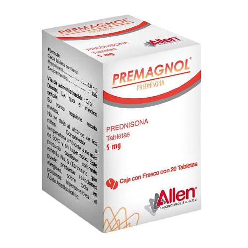 Comprar Premagnol 5 Mg Con 20 Tabletas