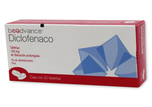 Comprar Diclofenaco 100 Mg Con 20 Tabletas