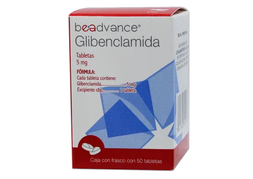 Comprar Glibenclamida 5 Mg Con 50 Tabletas