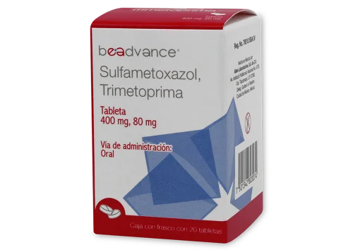 Comprar Sulfametoxazol, Trimetoprima 400/80 Mg Con 20 Tabletas