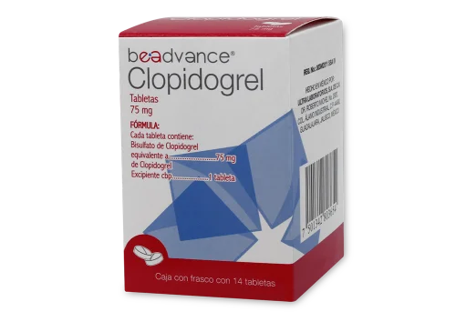 Comprar Clopidogrel 75 Mg Con 14 Tabletas