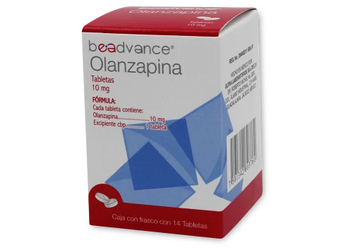 Comprar Olanzapina 10 Mg Con 14 Tabletas