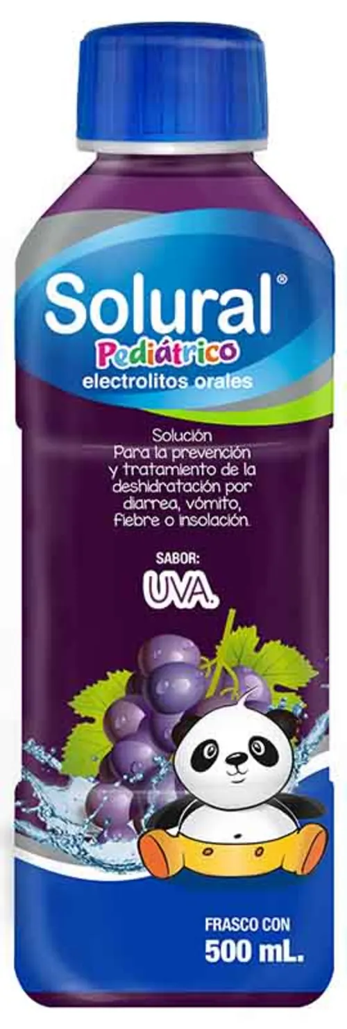 Comprar Solural Pediátrico Sabor Uva 500 Ml