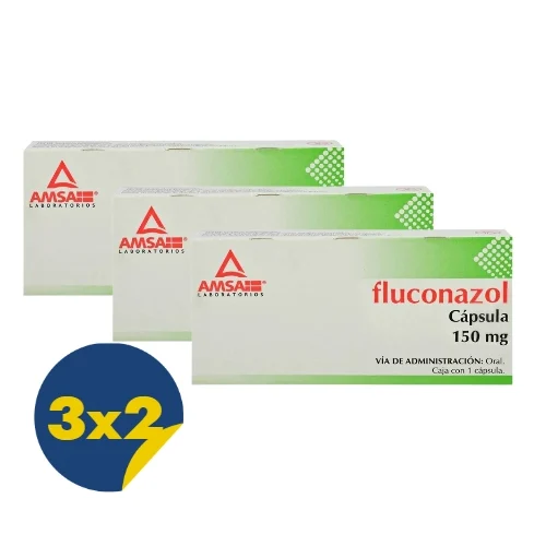 Comprar Fluconazol 150 mg con 1 cápsula pack 3×2