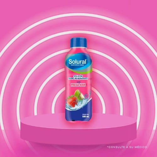 Solural Sabor Fresa Kiwi 500 Ml