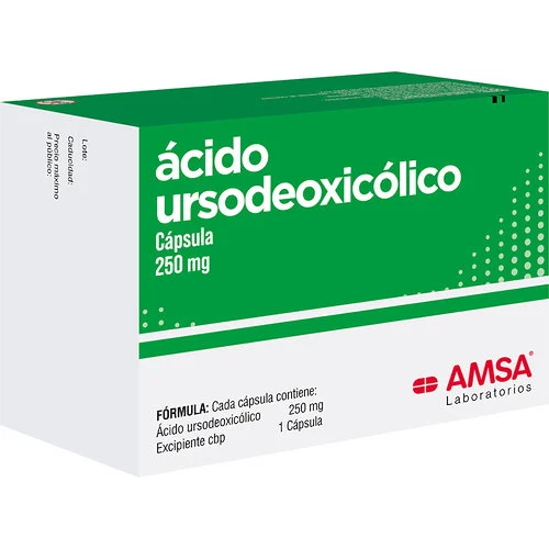 Ácido Ursodeoxicólico 250 Mg Con 50 Cápsulas