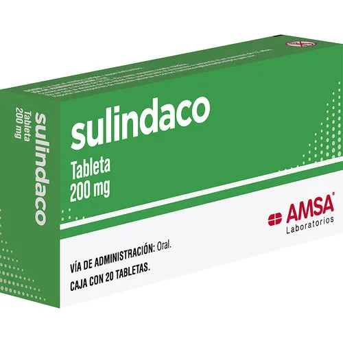 Sulindaco 200 Mg Con 20 Tabletas
