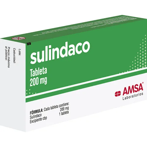 Sulindaco 200 Mg Con 20 Tabletas