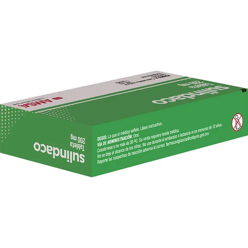 Sulindaco 200 Mg Con 20 Tabletas