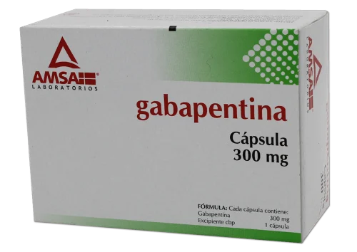 Gabapentina 300 Mg Con 30 Cápsulas (Amsa)