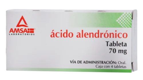 Comprar Ácido Alendrónico 70 Mg Con 4 Tabletas