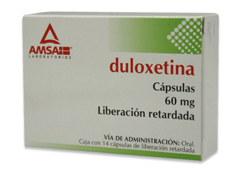 Duloxetina 60 Mg Liberación Retardada Con 14 Cápsulas (Amsa)