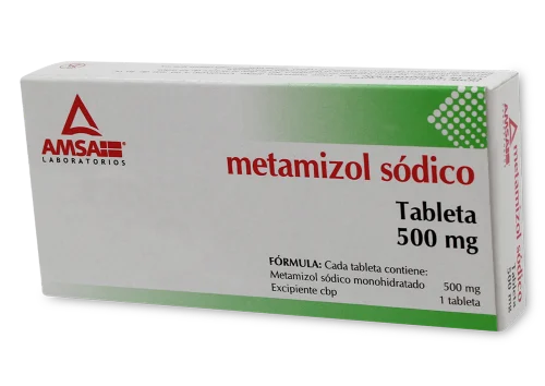 Comprar Metamizol SÓDico 500 Mg Con 10 Tabletas