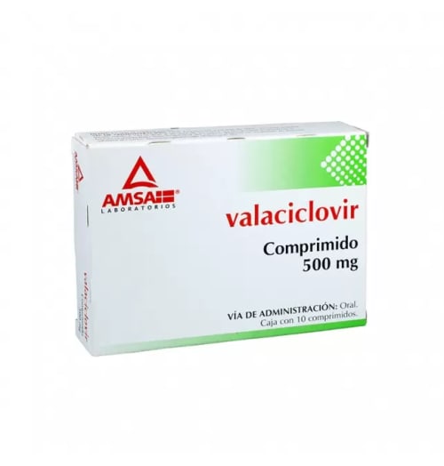 Comprar Valaciclovir 500 Mg Con 10 Comprimidos