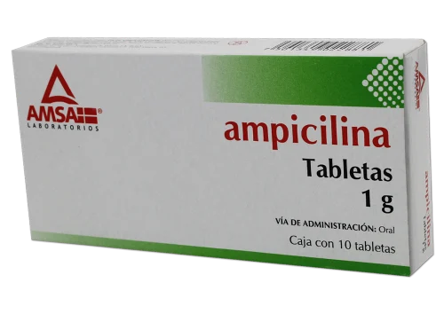 Comprar Ampicilina 1 G Con 10 Tabletas
