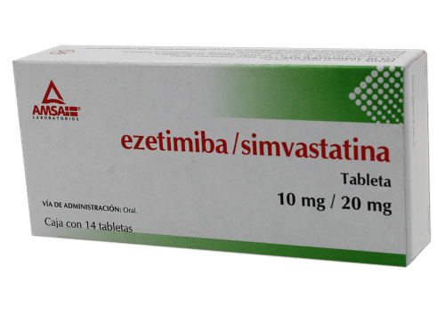 Comprar Ezetimiba 10/20 Mg Con 14 Tabletas