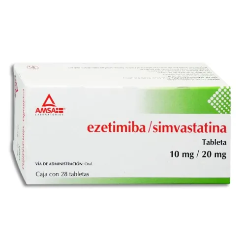 Ezetimba 10/20 Mg Con 28 Tabletas