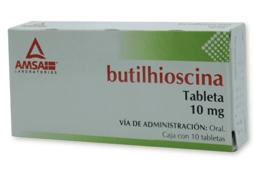 Comprar Butilhioscina 10 Mg Con 10 Tabletas