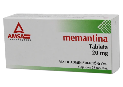 Comprar Memantina 20 Mg Con 28 Tabletas