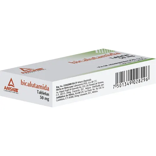 Bicalutamida 50 Mg Con 14 Tabletas