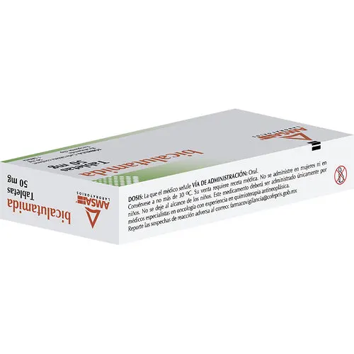 Bicalutamida 50 Mg Con 14 Tabletas