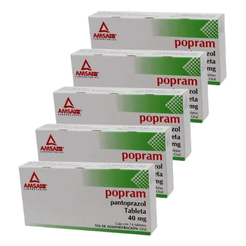 Comprar Popram 40 Mg Con 14 Tabletas Pack 5X4