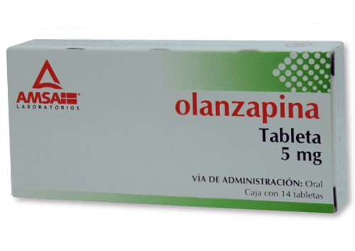 Comprar Olanzapina 5 Mg Con 14 Tabletas