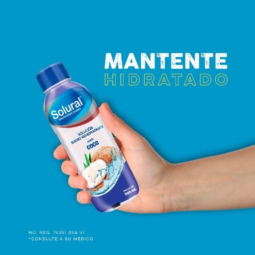 Solural Sabor Coco 500 Ml