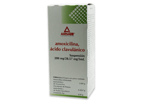 Comprar Amoxicilina, Ácido Clavulánico 200/28.57 Mg Suspensión 50 Ml