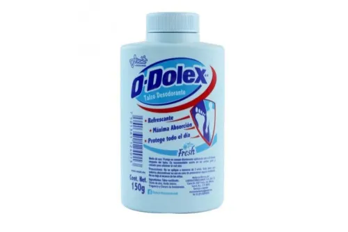 O-Dolex Fresh Talco Desodorante Para Pies Con 150 G