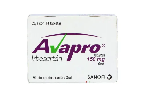 Comprar Avapro 150 Mg Con 14 Tabletas